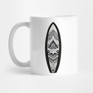 surfboard art, surfing surfer vibes, v1 Mug